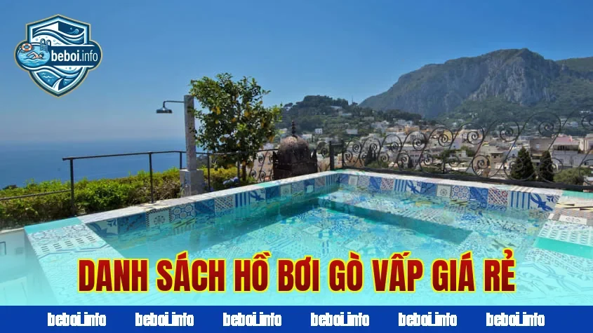 Danh sách hồ bơi Gò Vấp giá rẻ